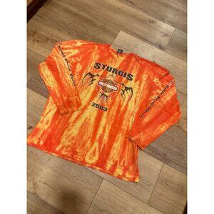 Vintage Harley Davidson Sturgis Y2K long sleeve shirt